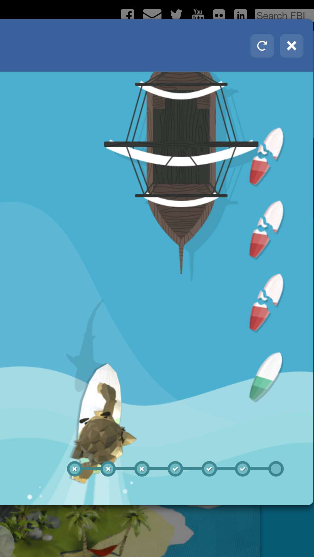 Online Surfing